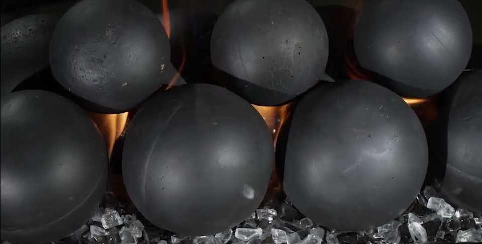 HHT 30" Cannon Ball Set with Lava Rock Media CNNBLS-30