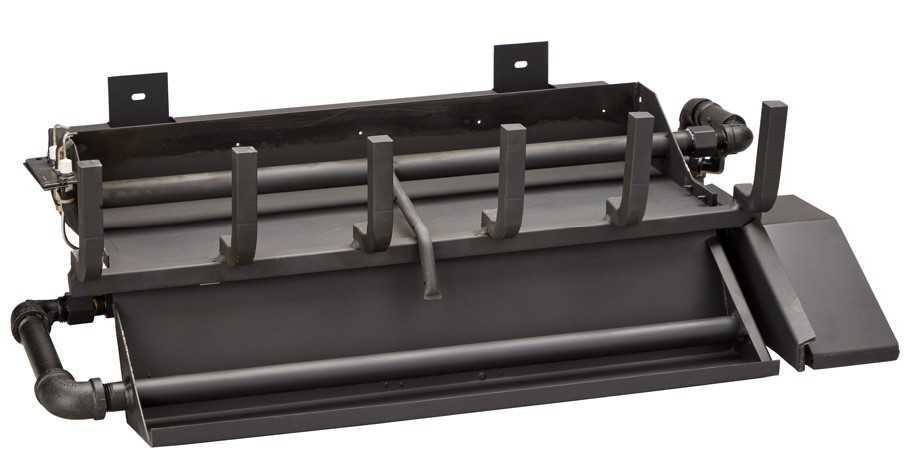 HHT 2 Tier Stadium Vented Burner - 30" IPI Ignition w/Remote Natural Gas 2TR-IPI-R30-N