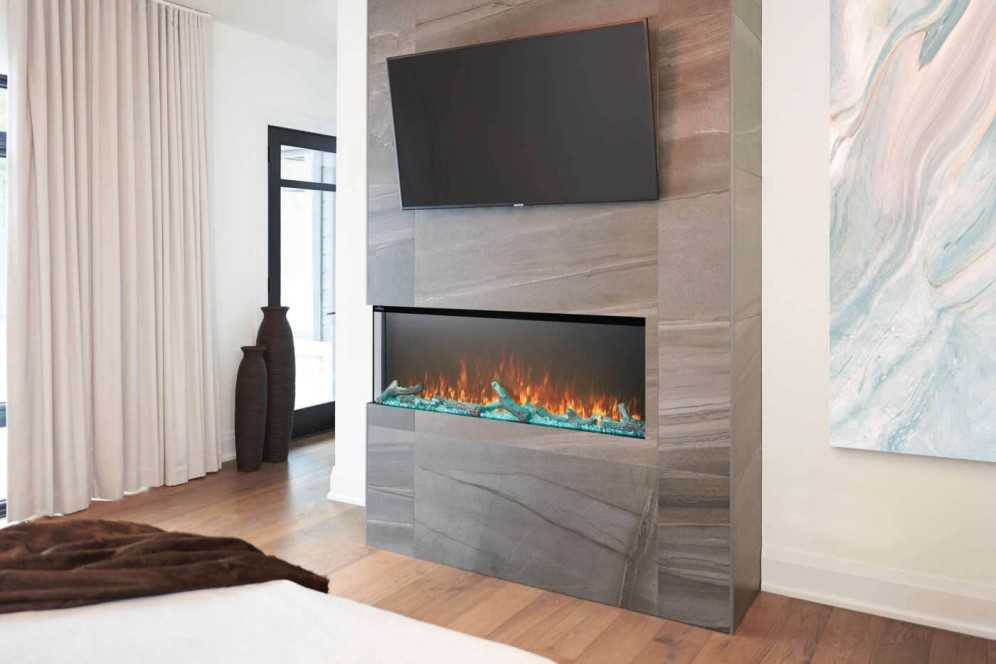 Napoleon 50" Trivista Primis 3-Sided Electric Fireplace NEFB50H-3SV