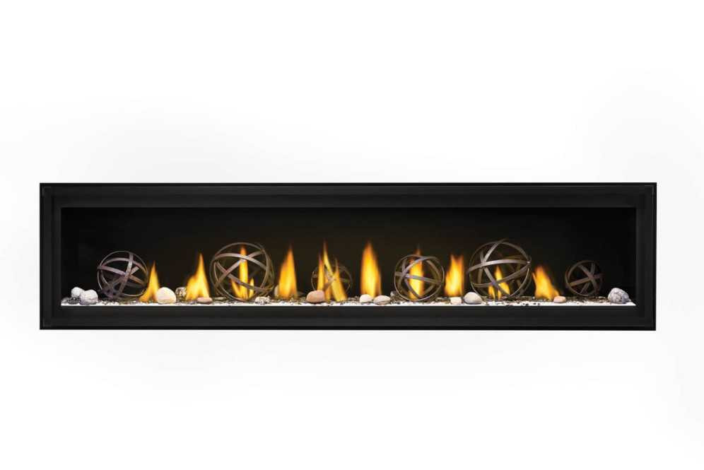 Napoleon Luxuria Series 74" Linear Gas Fireplace LVX74NX-1
