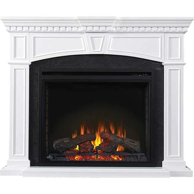 Napoleon The Taylor Electric Fireplace Mantel Package NEFP33-0214W