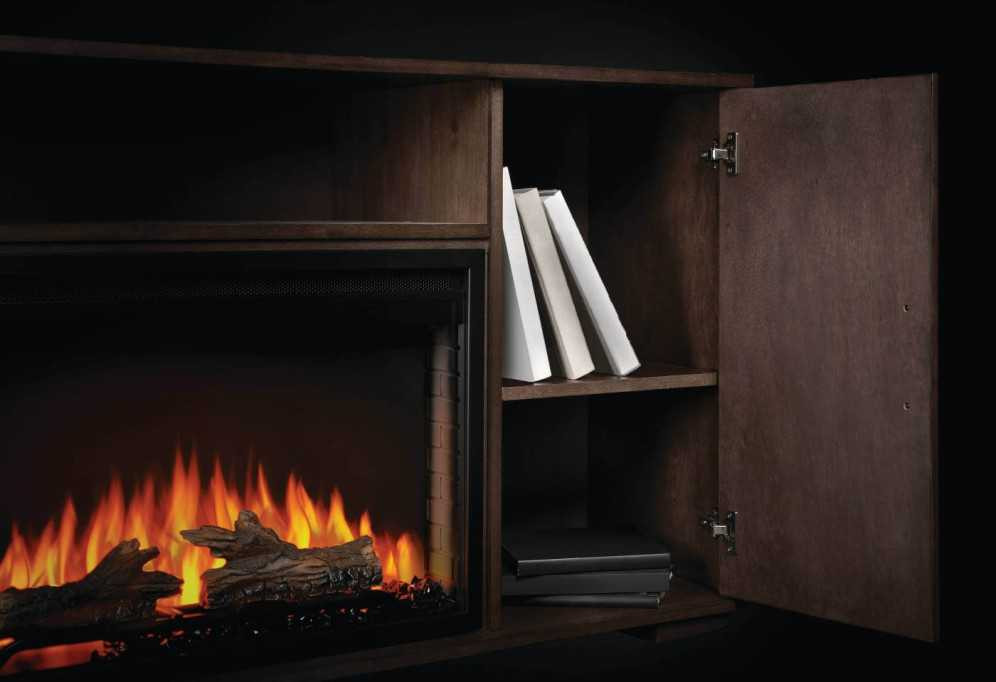 Napoleon The Hayworth 65" Electric Fireplace NEFP30-3620RLB