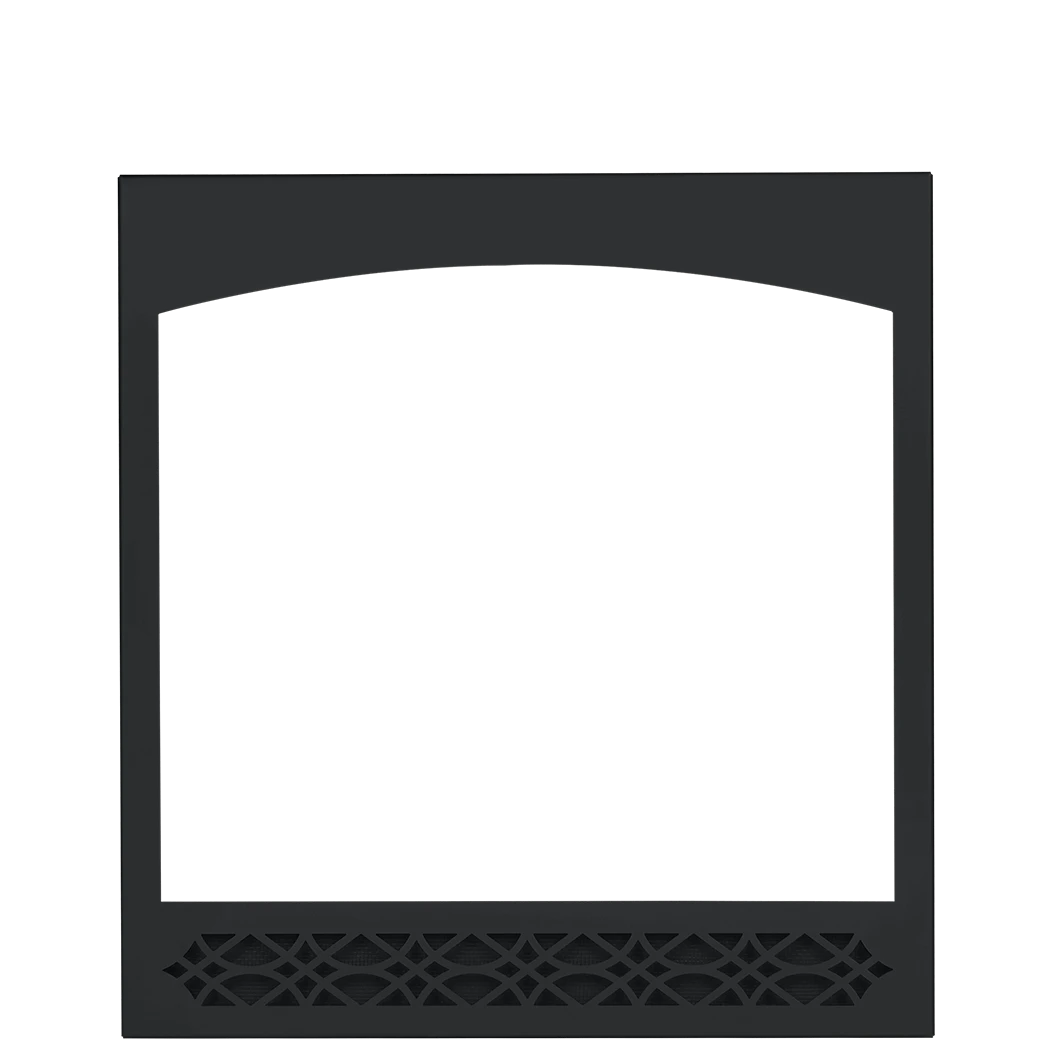Napoleon H30F Decorative Front - Black, Heritage Design for Ascent™ 30