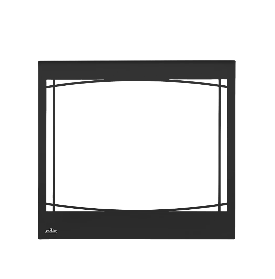 Napoleon Z35F Decorative Front - Black, Zen Design for Ascent™ 36, X36, X70