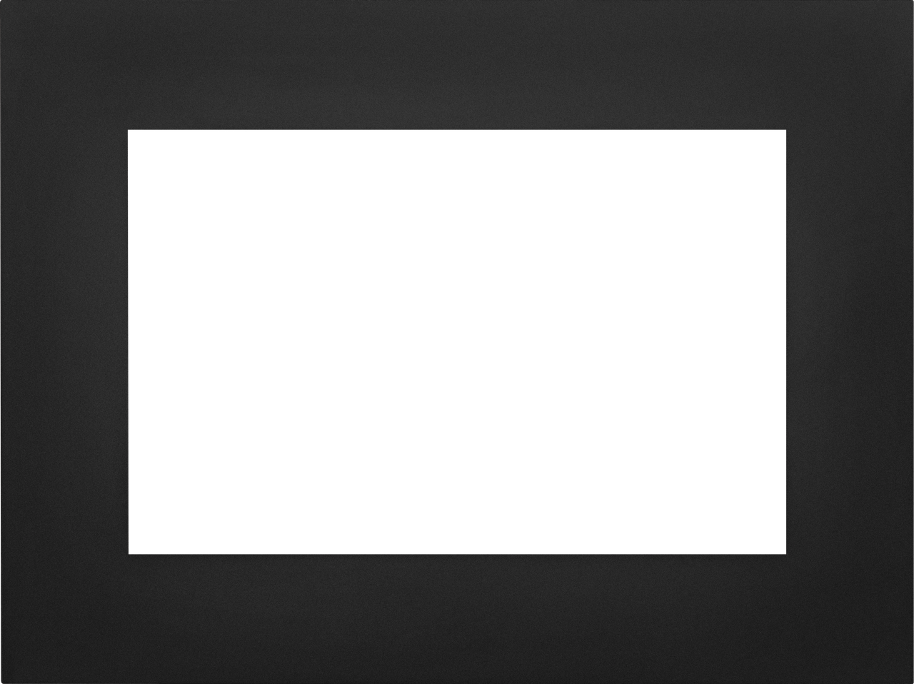 Napoleon Faceplate - Large 4-Sided, 5 inch Black (for 4-Sided Backerplate) for Oakville 3 Series LBK4F4B3