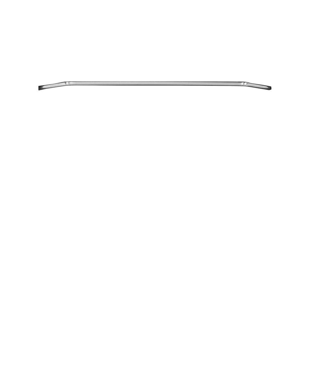 Napoleon Accent Bar - Satin Chrome Plated for Haliburton AR28SS