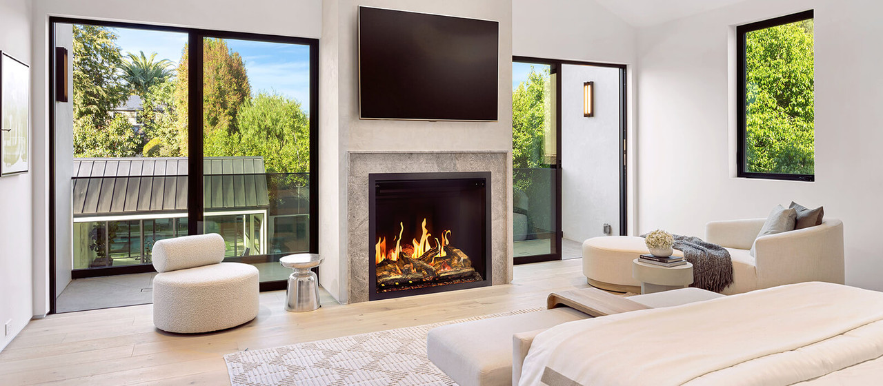 Napoleon Elevation X 42-Inch Built-In Electric Fireplace NEFB42LCD-MF