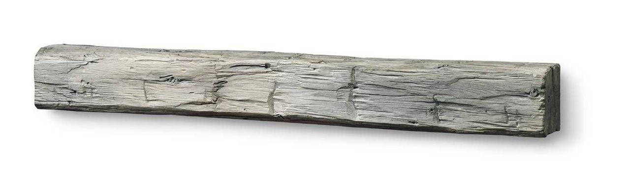 Majestic Weathered Barnwood 72-Inch Non-Combustible Mantel Shelf FMWBNC-72