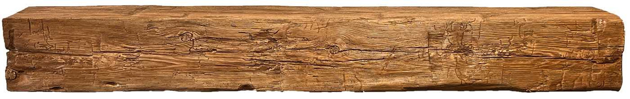 Rustic Beam Non-Combustible Mantel