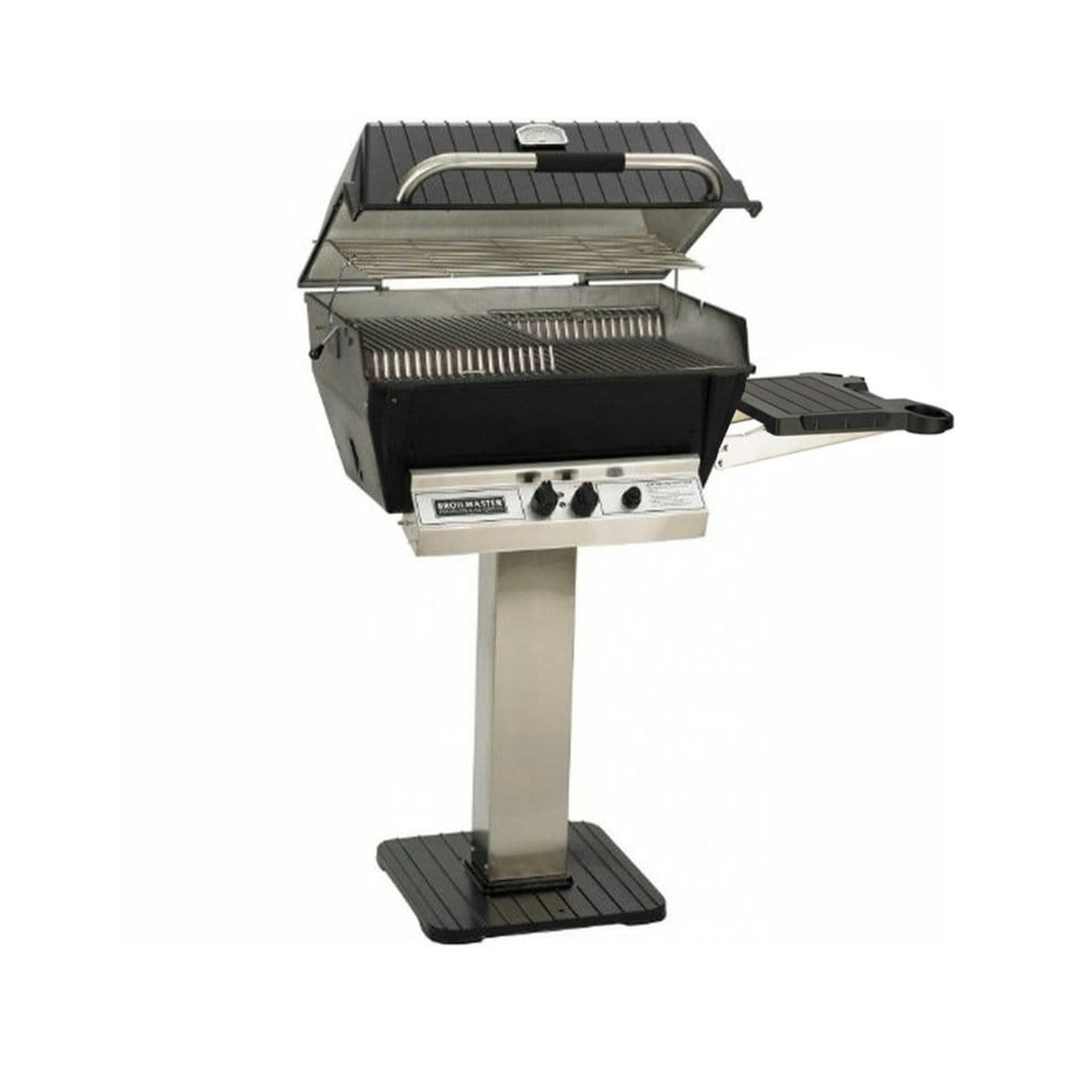 Broilmaster P3PK7N Natural Gas Grill Package with Patio Post
