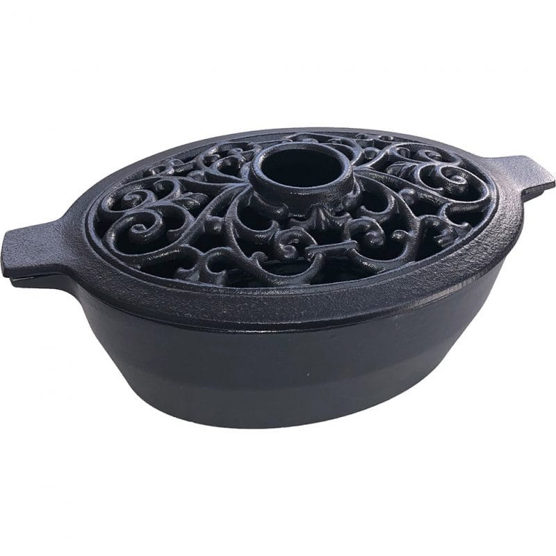 John Wright Filigree Steamer - Large - Black Matte - 3 Qt - 31-955
