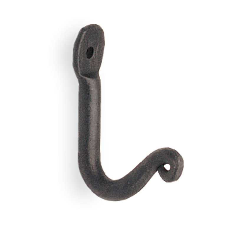 Pilgrim Single Hook - Vintage Iron - 5/8”W - 18161