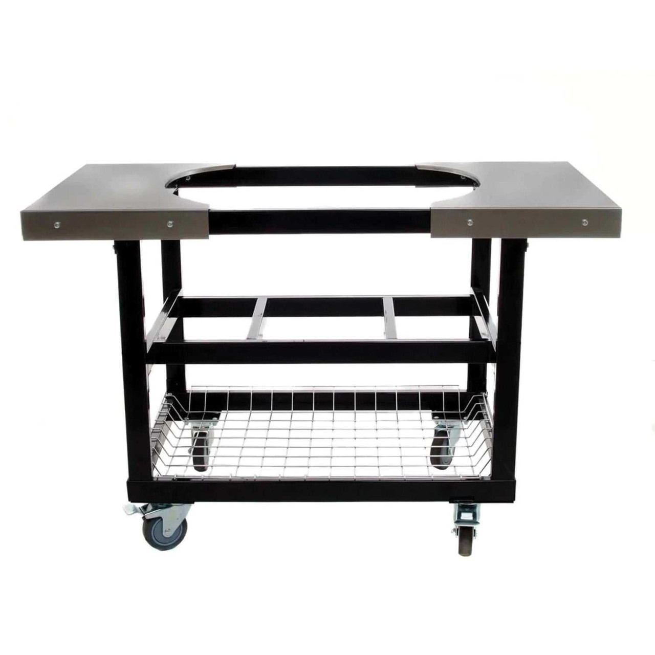 Primo Cart Base with Basket & Stainless Side Shelves