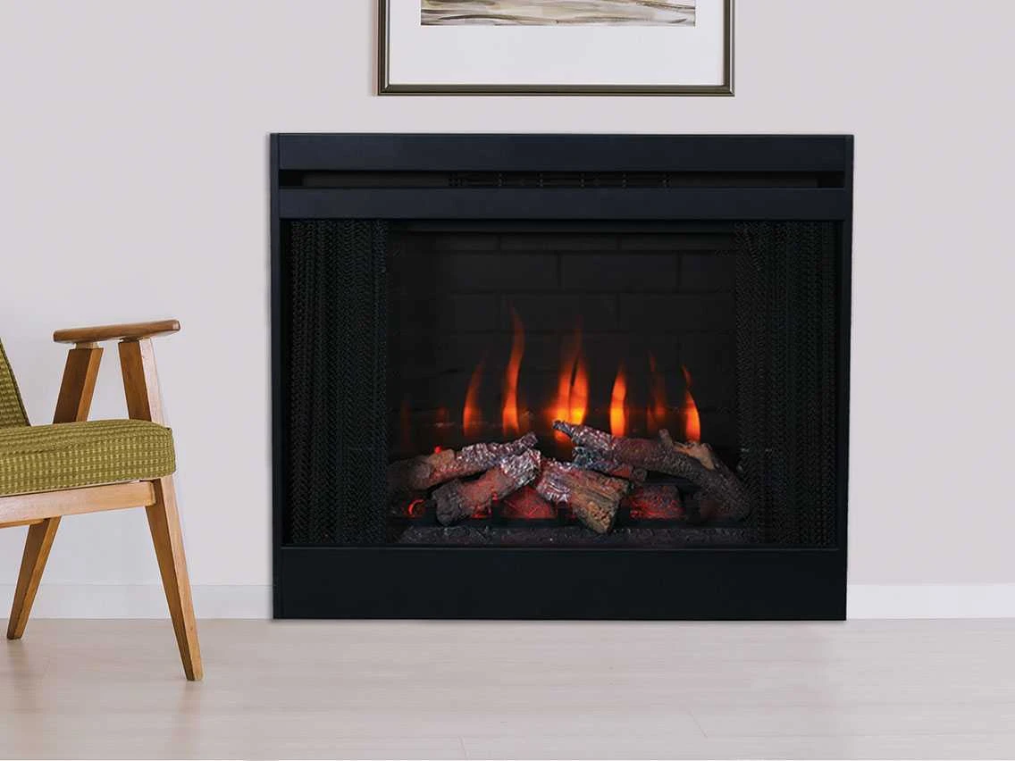 Superior 33" Electric Traditional Radiant Fireplace MPE-33-N