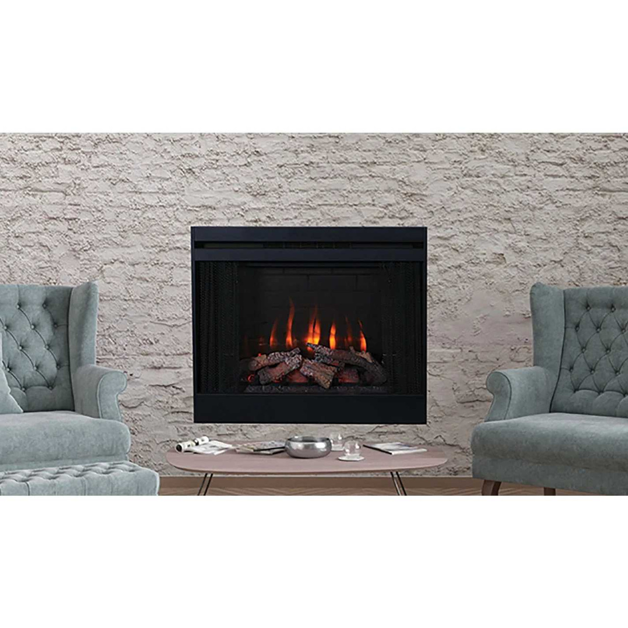 Superior 33" Electric Traditional Radiant Fireplace MPE-33-N