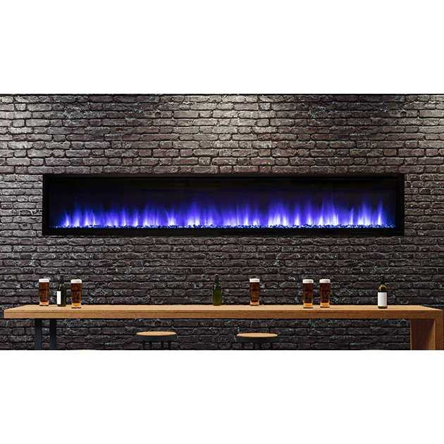 Superior 100" Contemporary Electric Radiant Fireplace ERL3100
