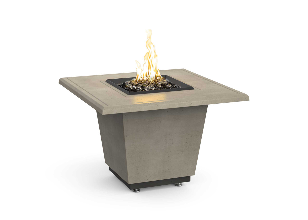 American Fyre Designs Cosmopolitan Square Outdoor Firetable