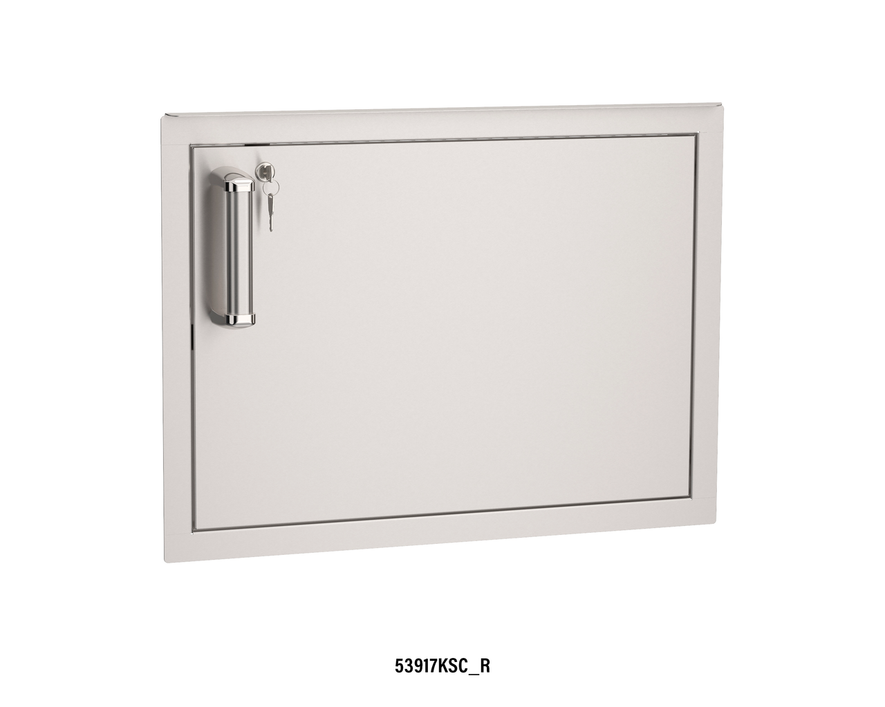 Fire Magic 53917KSC Premium Flush Horizontal Access Door with Lock