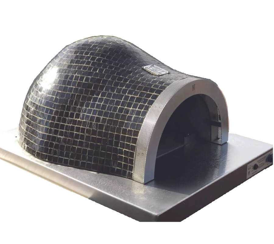 HPC Villa Black Onyx Built-In Hybrid Pizza Oven