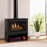 Majestic Products 30" Ruby Direct Vent Freestanding Gas Insert Fireplace RUBY30I