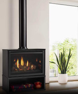 Majestic Products 30" Ruby Direct Vent Freestanding Gas Insert Fireplace RUBY30I