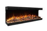 Amantii LF63 - official manufacturer product view; illustrated media and flame settings may vary