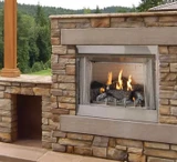 Carol Rose Premium 36" Outdoor Ventless Traditional Firebox OP36FB2MF