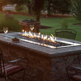 Carol Rose 60" Outdoor Stainless Steel Fire Pit (Burner Only) OL60TP