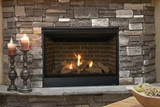 Majestic Products 36" Quartz Platinum Direct Vent Gas Fireplace QUARTZPLA36I