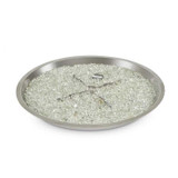 Outdoor Greatroom 20" Round Crystal Fire Plus Gas Burner CFP20