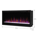 Dimplex 60" Multi-Fire SL Slim Built-in Linear Electric Fireplace X-PLF6014-XS