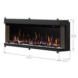 Dimplex lgniteXL Bold 74" Built-in Linear Electric Fireplace X-XLF7417-XD