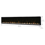 Dimplex Ignite XLF 100" Built-In Linear Electric Fireplace XLF100
