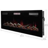 Dimplex Sierra 72" Linear Electric Fireplace X-SIL72