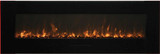 Amantii 88" Linear Electric Fireplace WM-FM-88-10023-BG