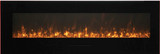 Amantii 60" Linear Electric Fireplace WM-FM-60-BG-3