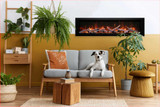 Amantii 72" Panorama Xtra Tall Electric Fireplace BI-72-DEEP-XT