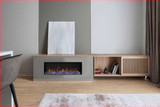 Amantii 72" Panorama Slim Electric Fireplace BI-72-SLIM-OD