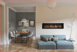 Amantii 72" Panorama Linear Electric Fireplace BI-72-DEEP-OD