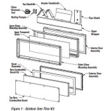 Linear Indoor/Outdoor See-Through Conversion Kit OSTK-LIN48