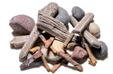 Driftwood Pieces and Rock Media Kit DRFTWD-ROCK-KIT