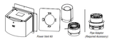 Power Vent Kit, SIT PF2, SV4.5/7.5 PVK-PF2-SV4.5