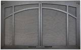 Superior Arched Screen Door, Textured Iron ASD3224-TI
