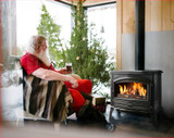 Sierra Flame Lynwood Cast Iron Wood Burning Stove Lynwood-W76