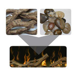 Dimplex Accessory Driftwood and River Rock for 100" Linear Fireplace LF100DWS-KIT