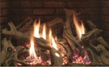36" Ceramic Fiber Driftwood Log Set LS36DINF