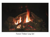 50" Forest Timber TruFlame Fiber Log Set LS50TINF