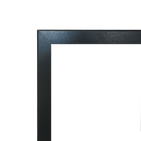 50" Textured Black Beveled 1.5" Frame DF502BLX