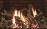35" Ceramic Fiber Driftwood Log Set LS35DINF