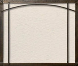 35" Oil-Rubbed Bronze Arched Forged Iron Inset DFF35RBZT